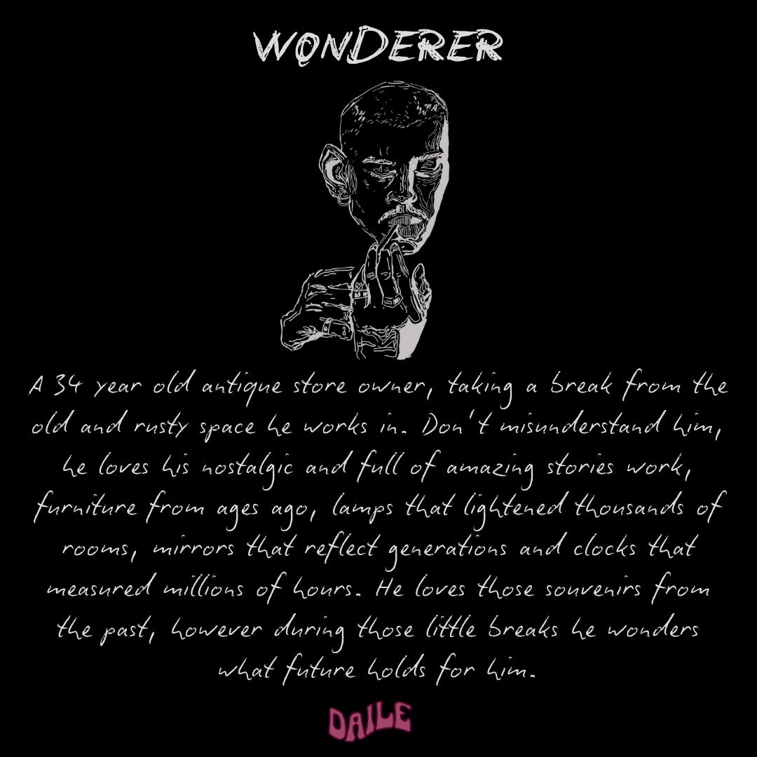 Wonderer T-Shirt Black